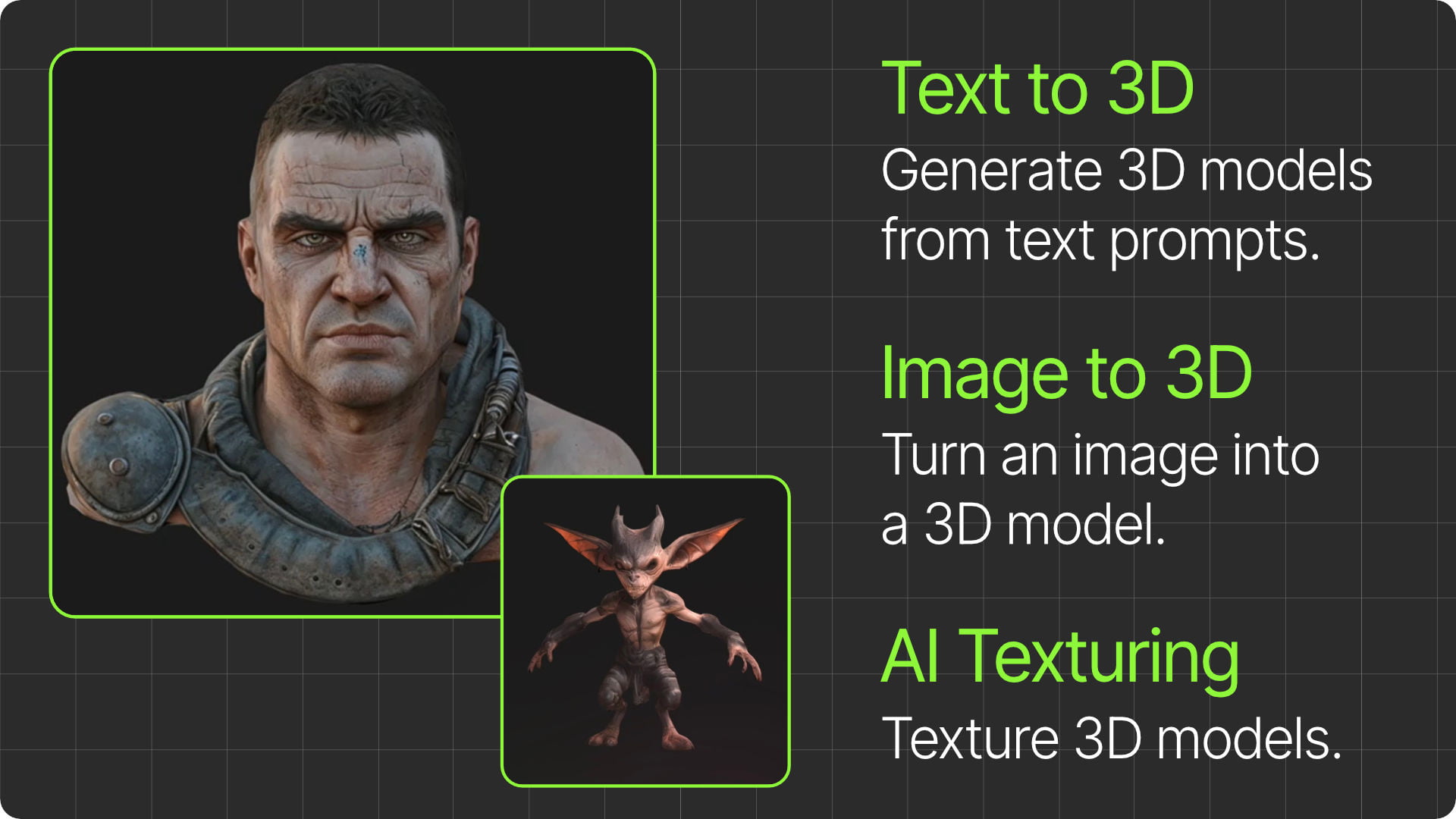 Meshy ai create 3d models and textures from text prompts 