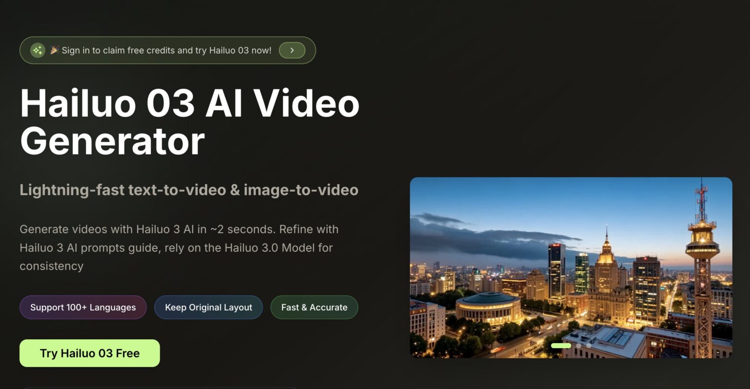 Hailuo 3.0 AI Video OG Image