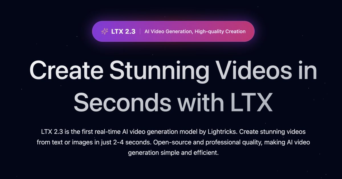 LTX Studio Feat Image