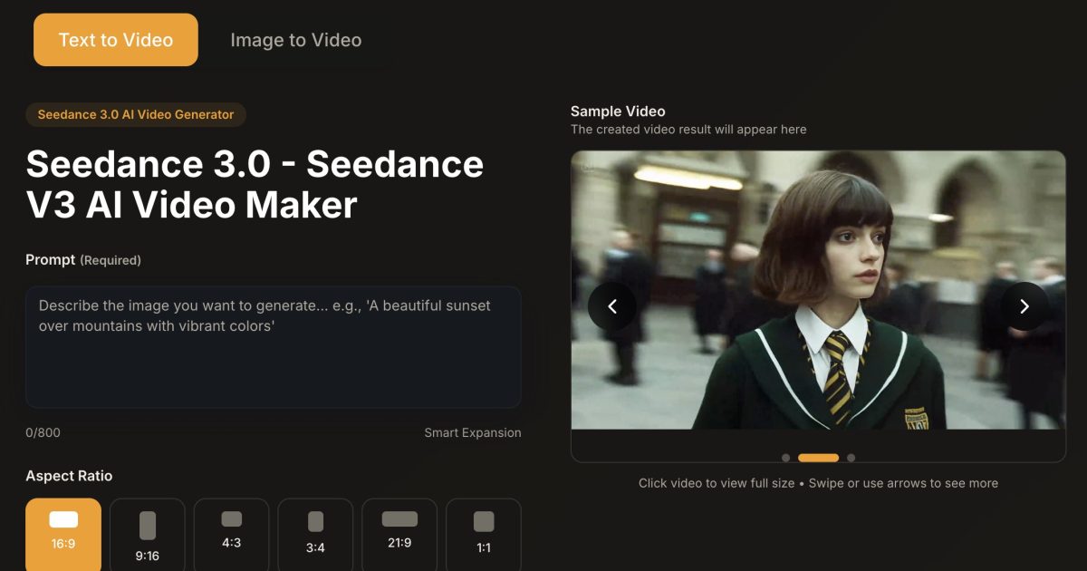 Seedance 3.0 (.org) OG Image