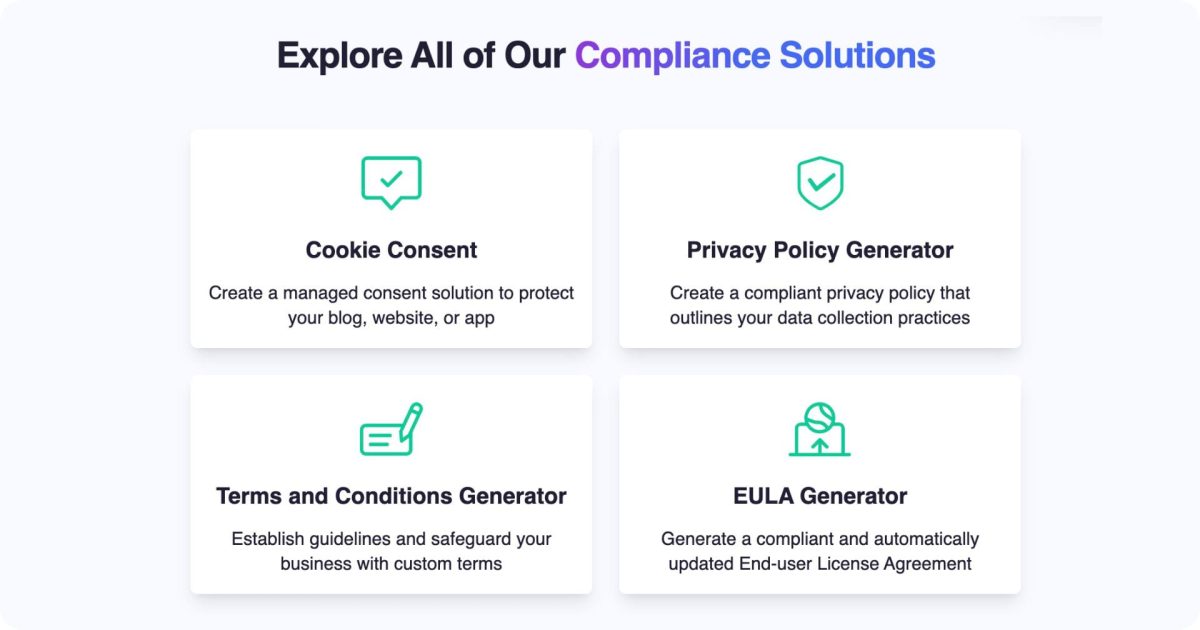 Termly Data Privacy Compliance Platform Featured Image